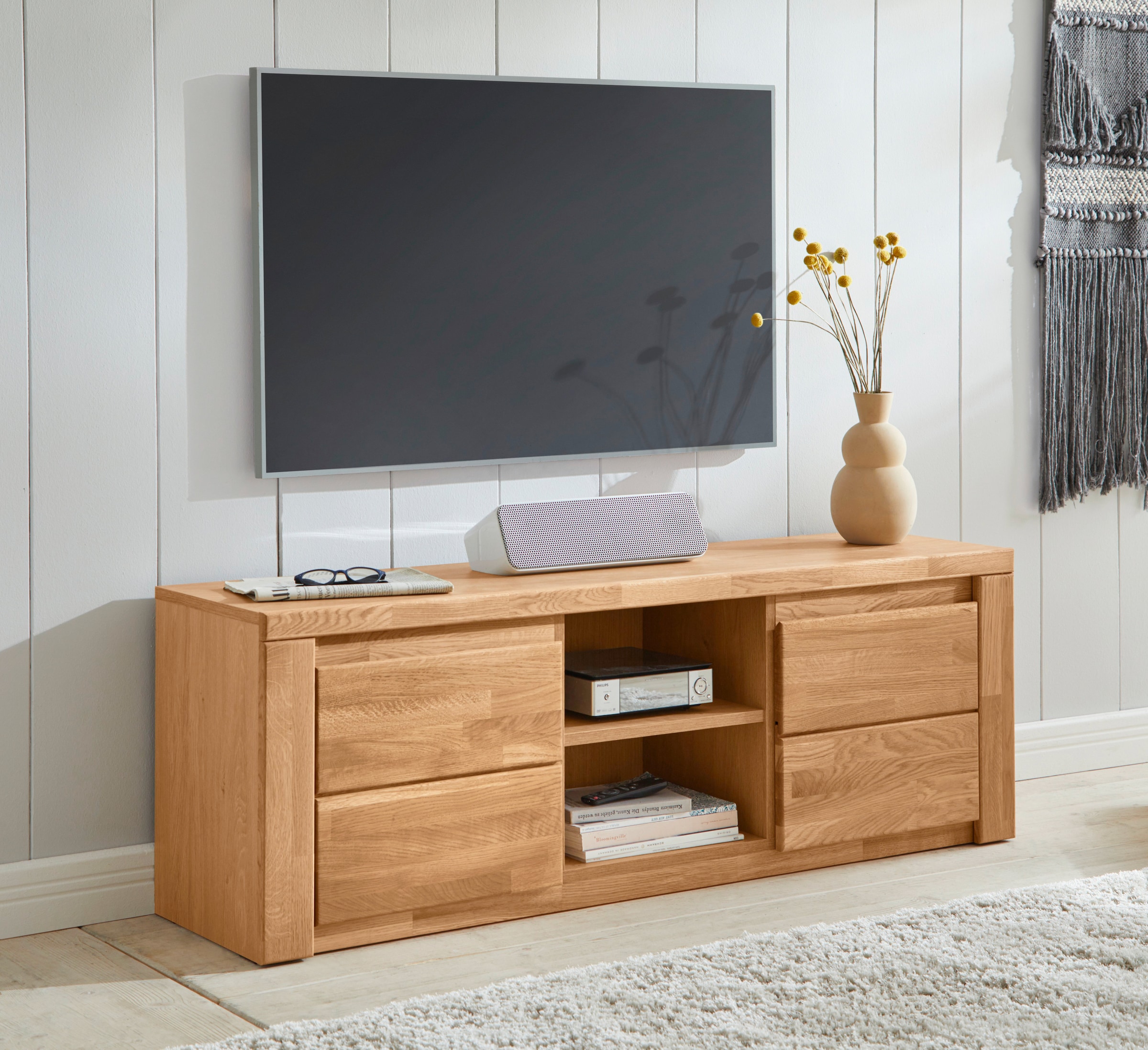 Home affaire Lowboard »Burani« grifflose Optik