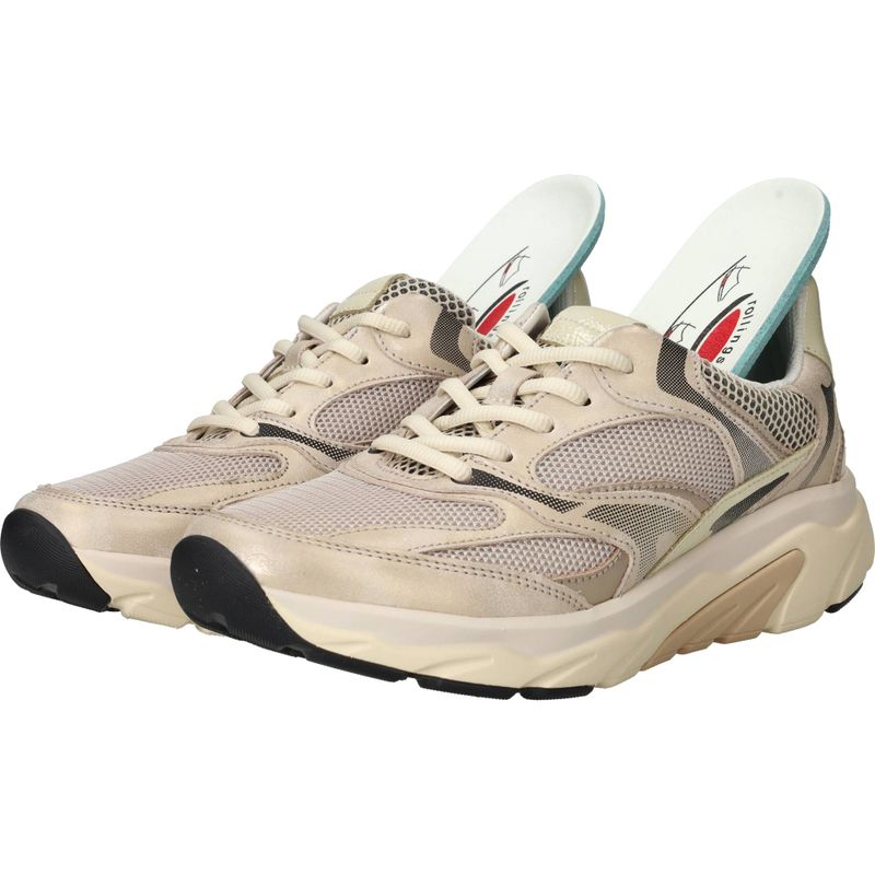 Gabor Rollingsoft Sneakers Beige Dames