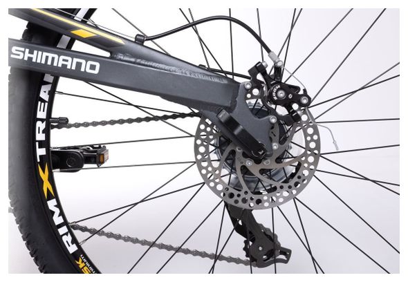 Moma Bikes  Vélo VTT  EQX 27 5 - 5.0   Aluminium  SHIMANO 24V  Freins a Disque  Double Suspension