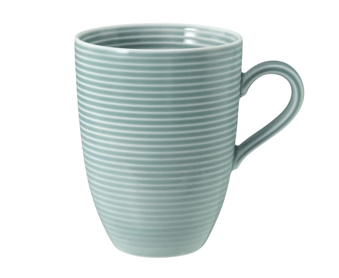 Seltmann Weiden Henkelbecher BEAT COLOR GLAZE 6er Set arktisblau