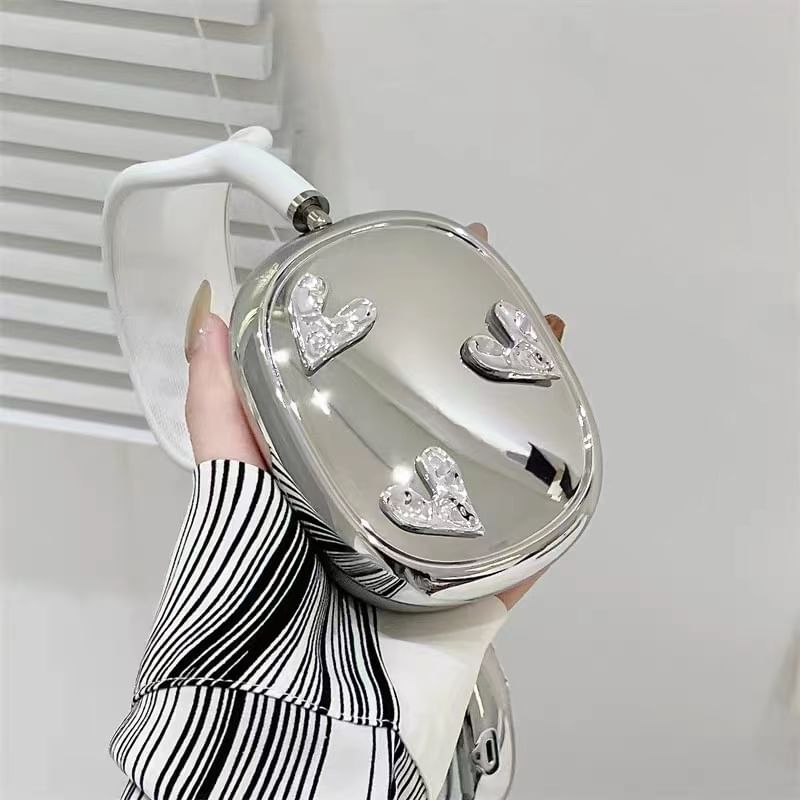 XIXI STUDIO - Hartvormige gespiegelde AirPods Max oordopjeshoes