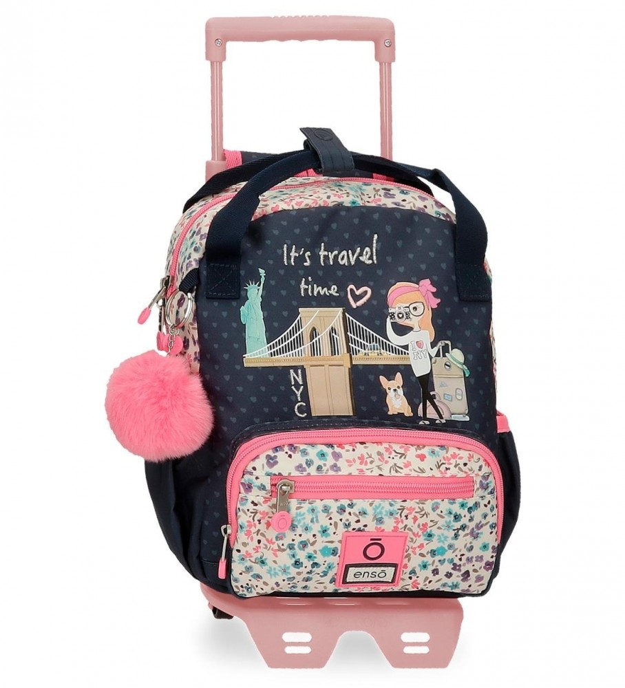 Mochila Enso Small Travel Time com Rodízios