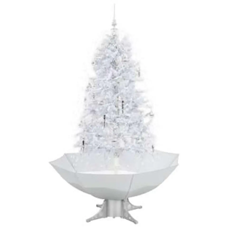 vidaXL - Sneeuwende Kerstboom - Wit - 170 x 105 cm