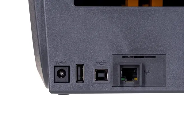 Zebra ZD421t - Etiketprinter - termo transfer - Rulle (11,2 cm) - 203 dpi - op til 152 mm/sek. - USB 2.0, USB vært, Bluetooth 4.1, Wi-Fi(ac) - grå