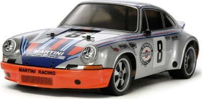 Tamiya - Rc Porsche 911 Carrera Rsr Tt-02 Fjernstyret Bil Byggesæt - 1:10 - 58571