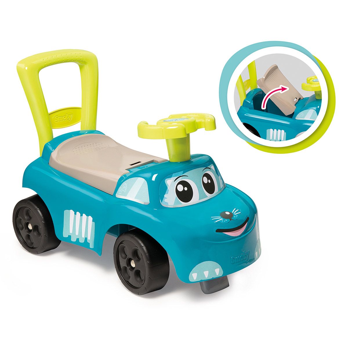 Porteur auto bleu