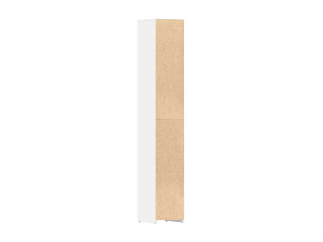 Armoire de salle de bain Blanc 30x30x183,5 cm Bois d'ingénierie