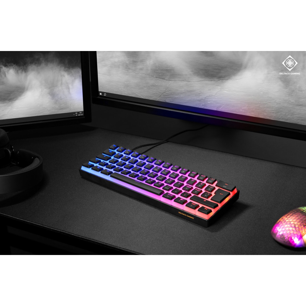 Deltaco DK475 gamingtastatur (sort)