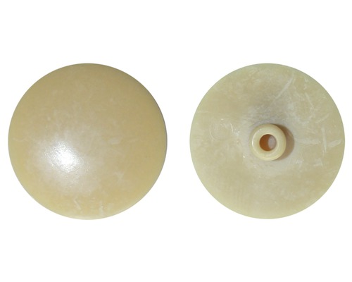 Afdekkap SW 4 x 18 mm, beige, kunststof, 100 stuks