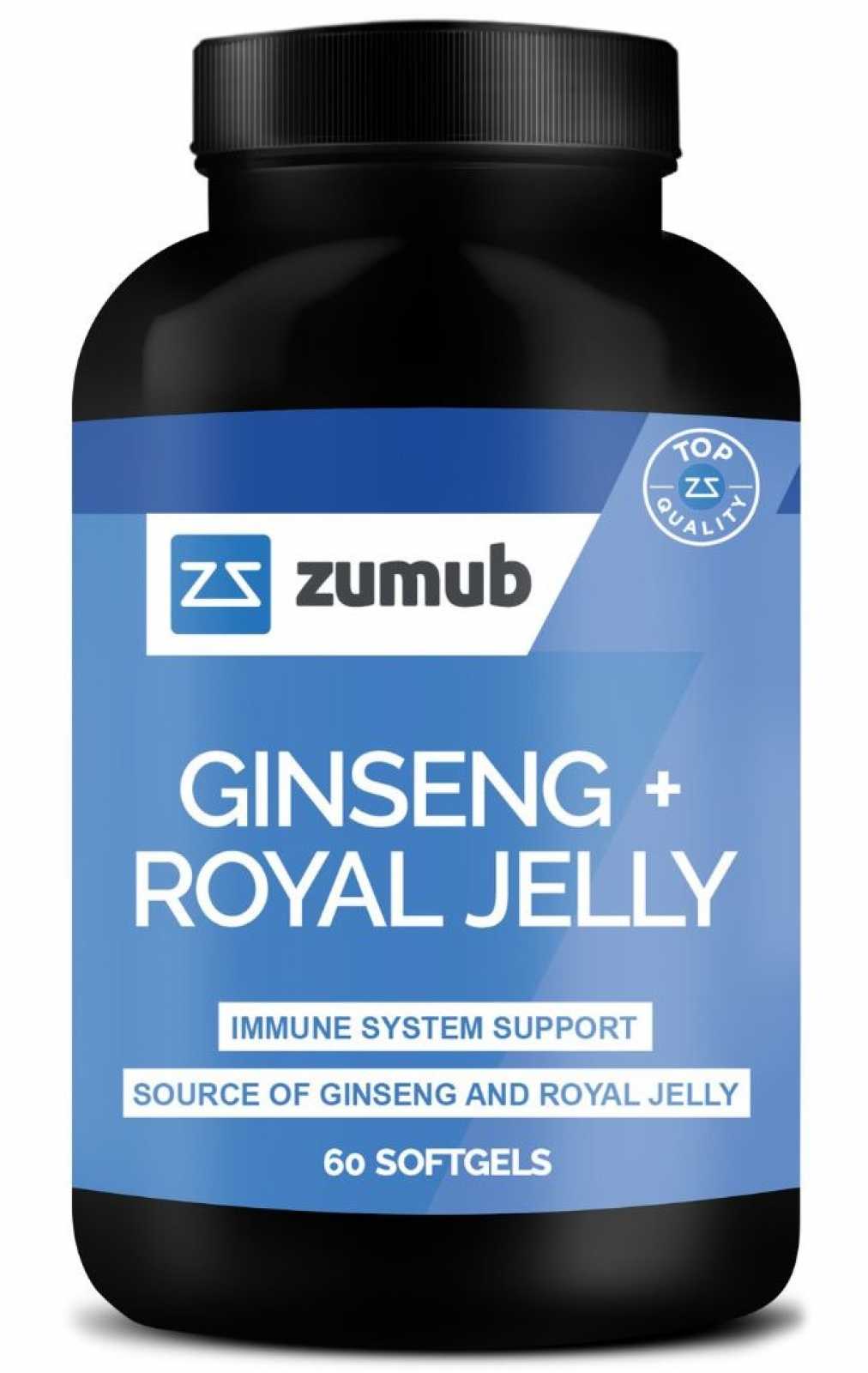 Zumub Ginseng + Jalea Real 30 cápsulas moles