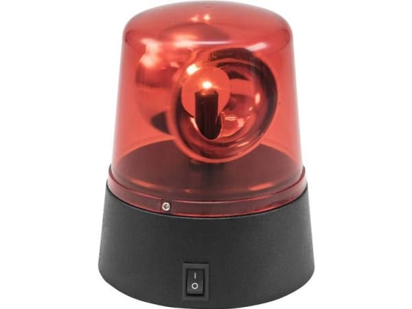 Eurolite LED (RGB) Politilys Rød