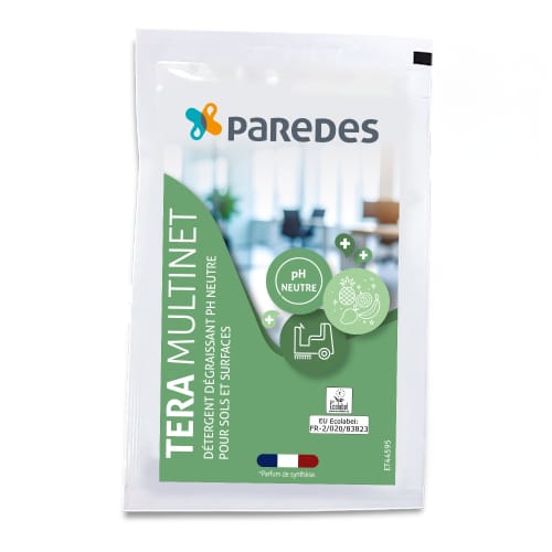 Détergent dégraissant pour tous les sols et surfaces Paredes TERA MULTINET 20ML