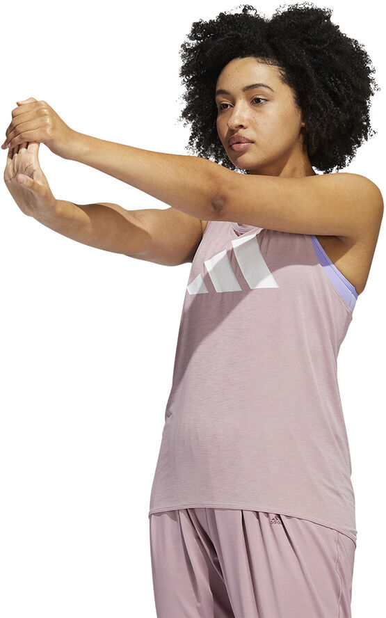 adidas 3-Stripes Logo træningstop Pink