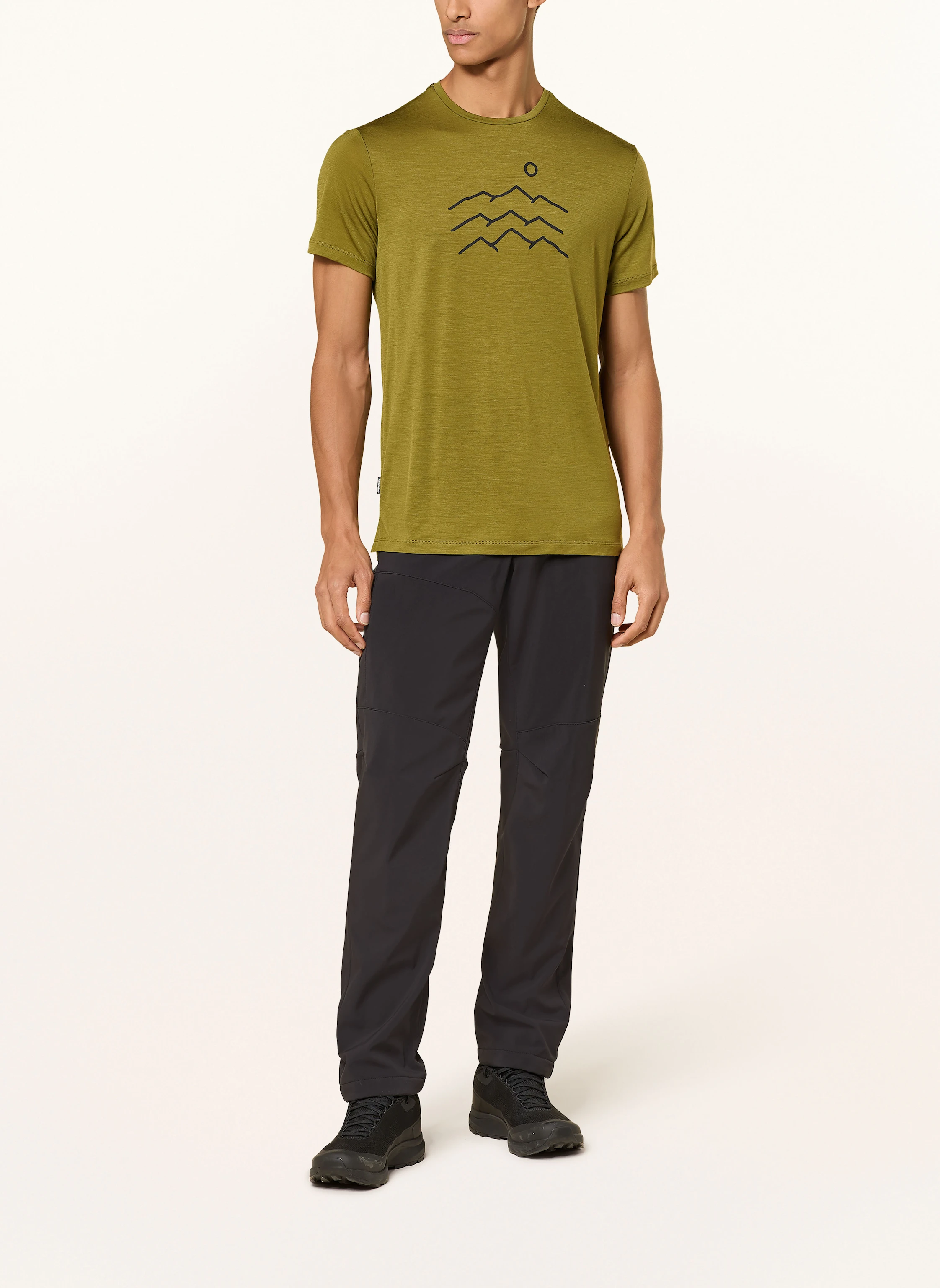 icebreaker T-Shirt MERINOMIX 125 COOL-LITE™ SPHERE mit Merinowolle