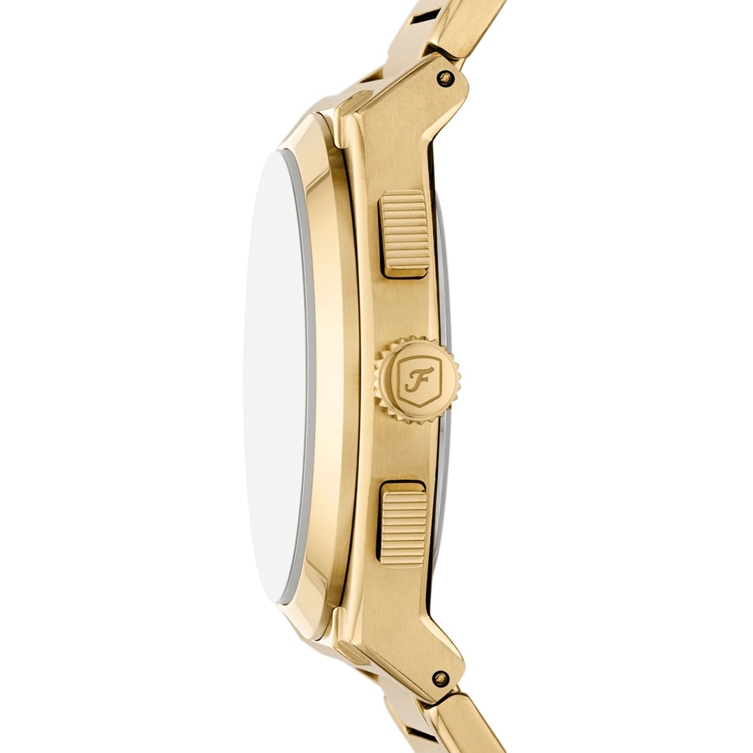 Fossil Everett Chronograph Goldig 44mm