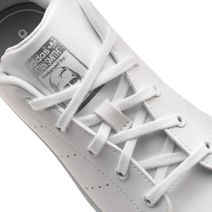 adidas Originals Chaussures Stan Smith - Blanc/Gris/Argenté Enfant