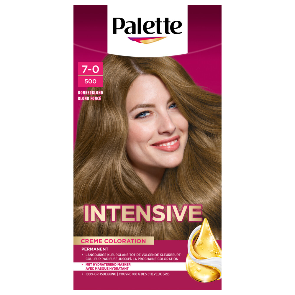 Poly Palette Intensive Oil-Care Color Haarkleuring 500 Donkerblond