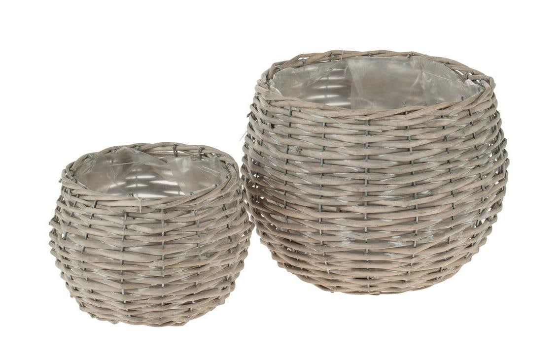 Blumentopf »Opiflor Anja, 2er Set« Holzart: Weide (China)