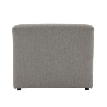 Modulaire bank Lieve tussenstuk taupe stof
