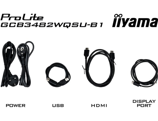 IIYAMA - Ecran PC Gamer 34 pouces incurvé G-Master Black Hawk Incurvé 120Hz - GCB3482WQSU