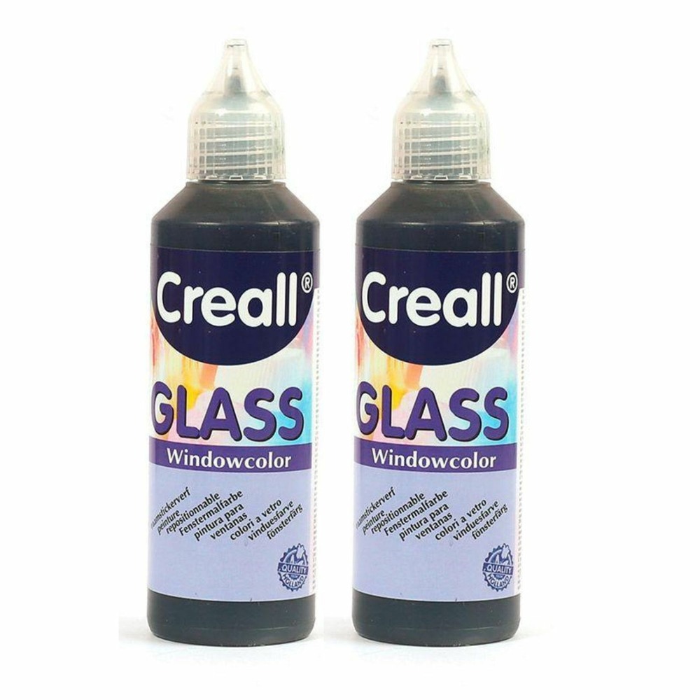 Peinture repositionnable pour vitres 160 ml - noir