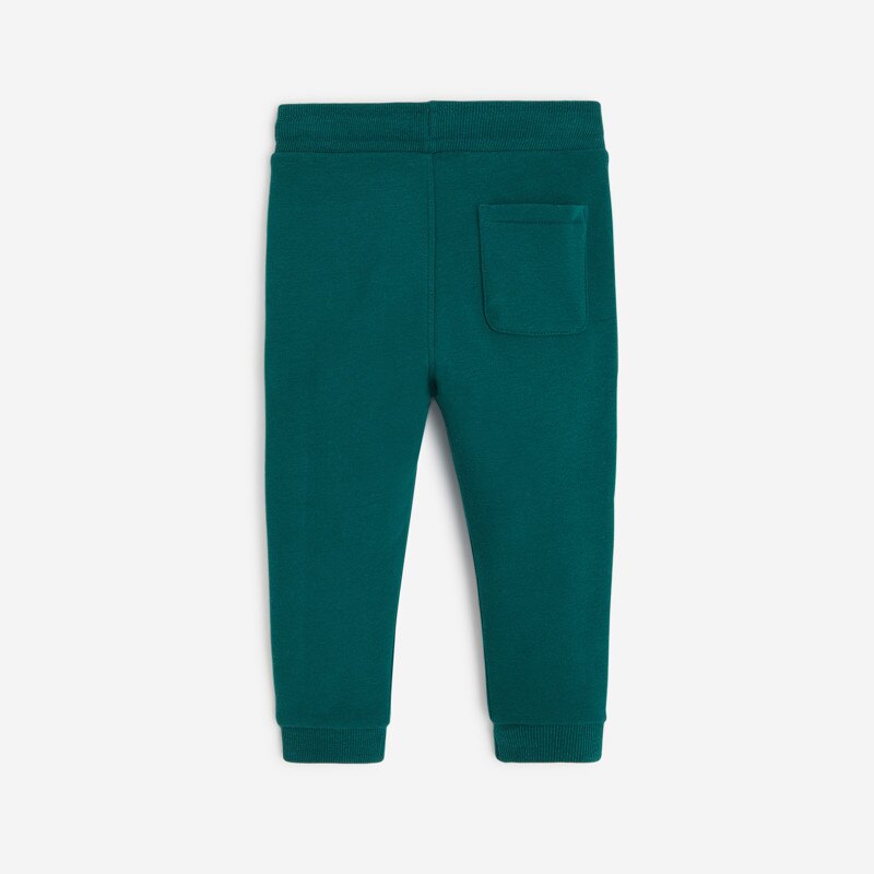 Jogging bébé garçon vert en coton recyclé Catimini Vert