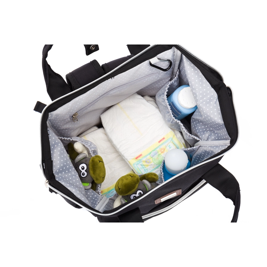 fillikid Wickelrucksack Zürich schwarz