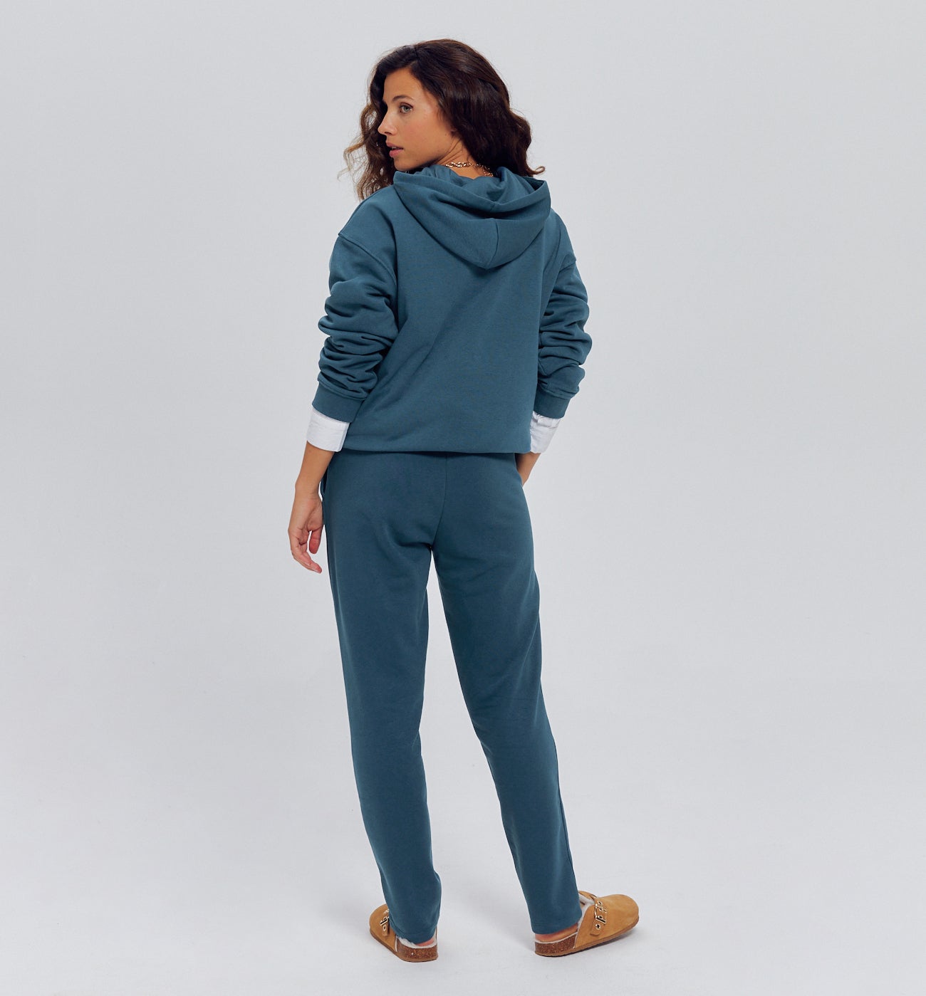 Pantalon de jogging Femme - PETROLE MOYEN