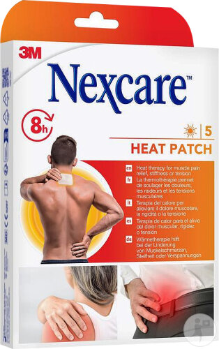 Nexcare Heat Patch 13x9,5cm Pièces 5 (N2005P)