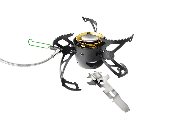 Optimus Polaris mit 0,4 L Brennstoffflasche
