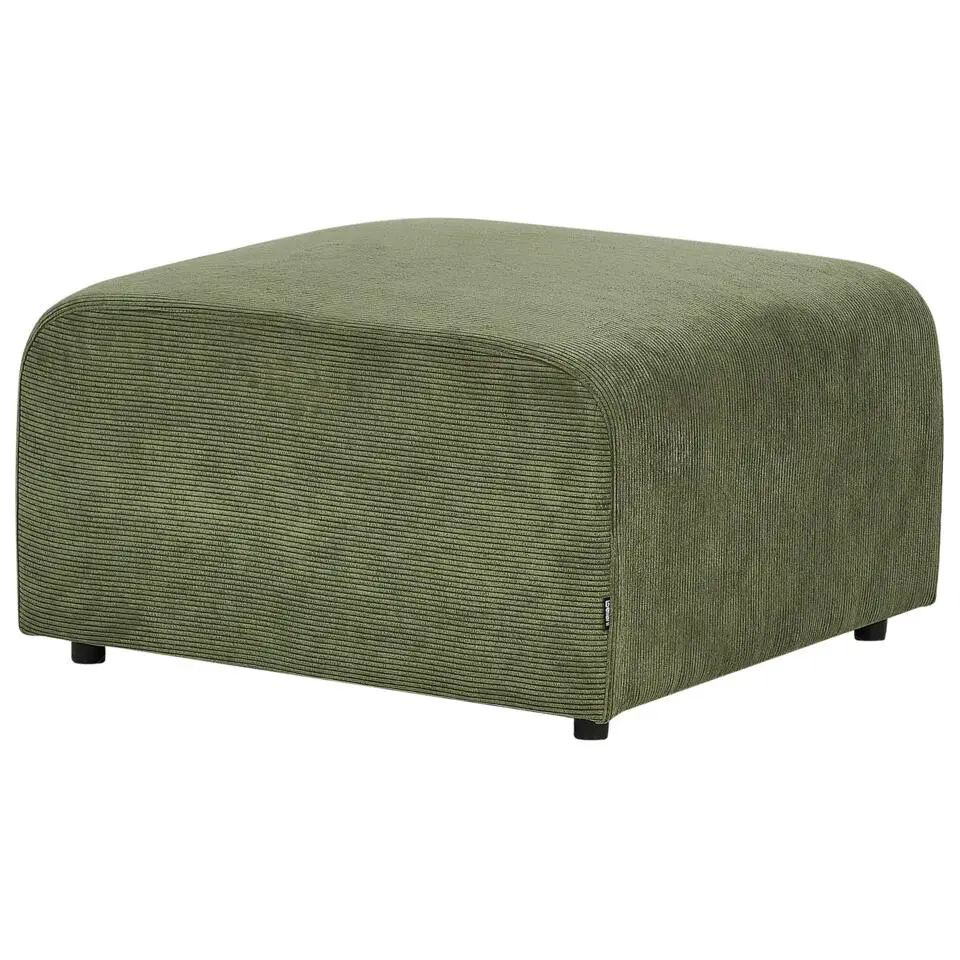 FALSTERBO - Ottomaan - Groen - Corduroy
