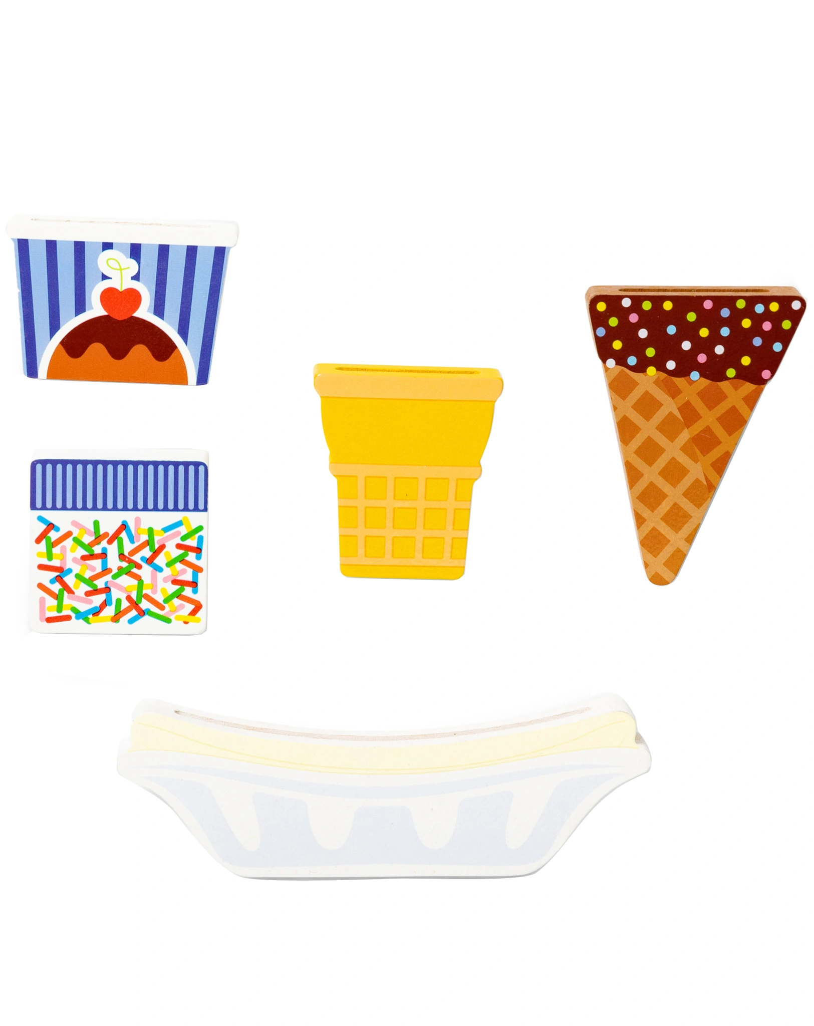 Magnet-Puzzle EISCREME 16-teilig