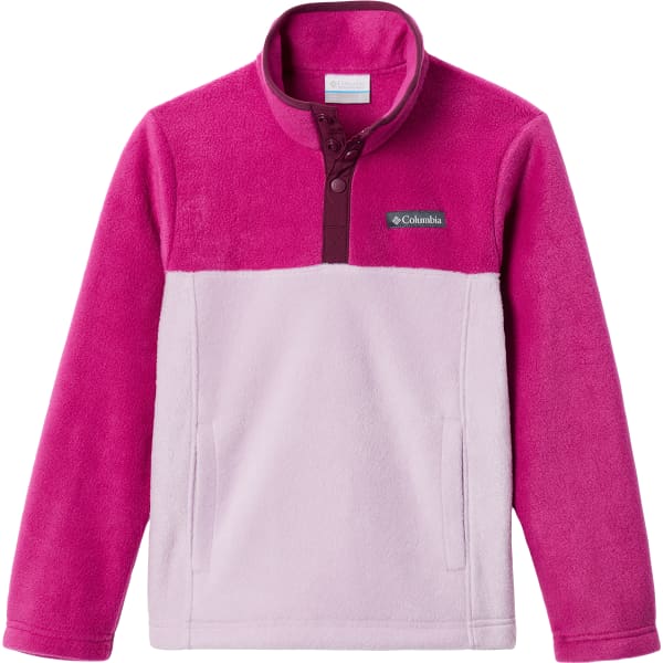 Sweat polaire COLUMBIA STEENS MTN 1/4 SNAP FLEE AURA, WILD FUCH