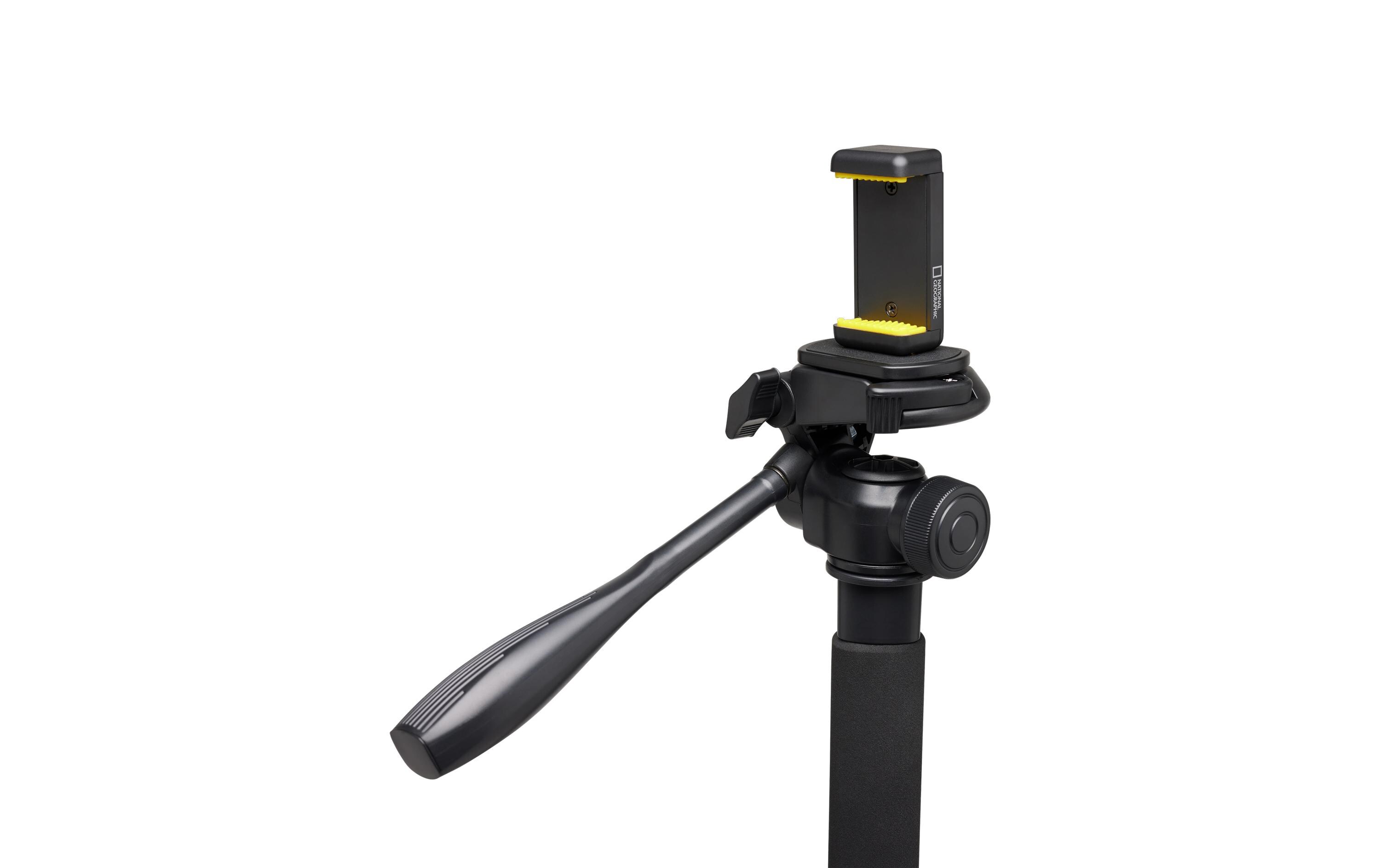 Photo 3-in-1Leichtes Einbeinstativ mit abnehmbarem Stativfuss