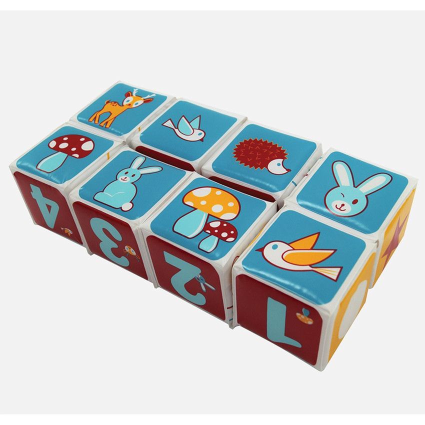 Jouet d'éveil Cube magique lapin - Ecru