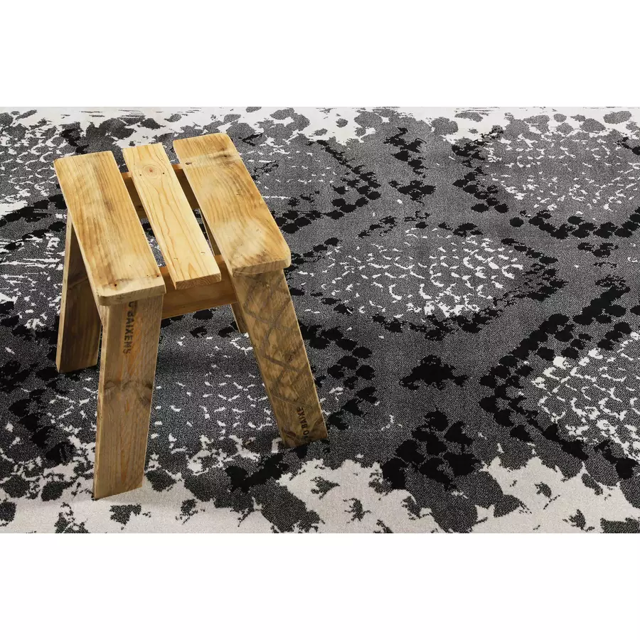 Wecon home Kurzflorteppich Phyton grau