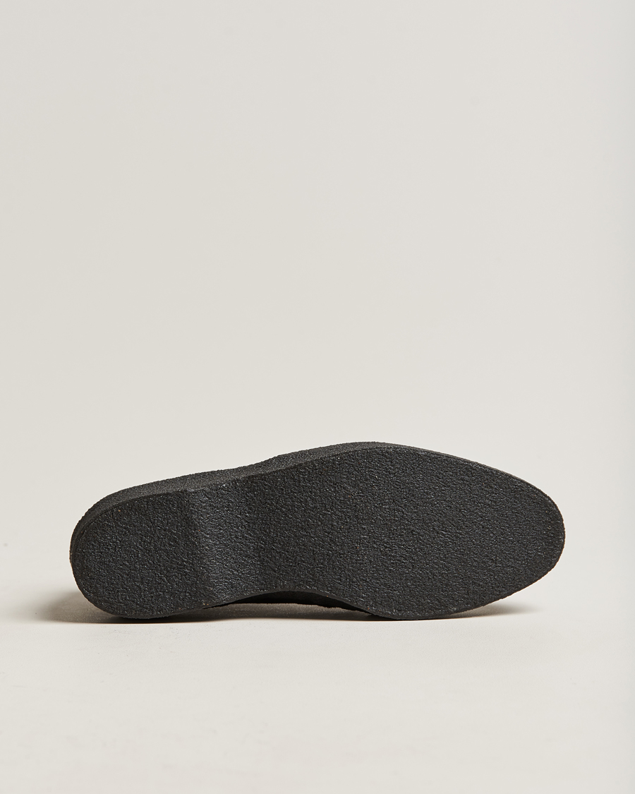 Sanders Joel Chukka Boot Black Suede