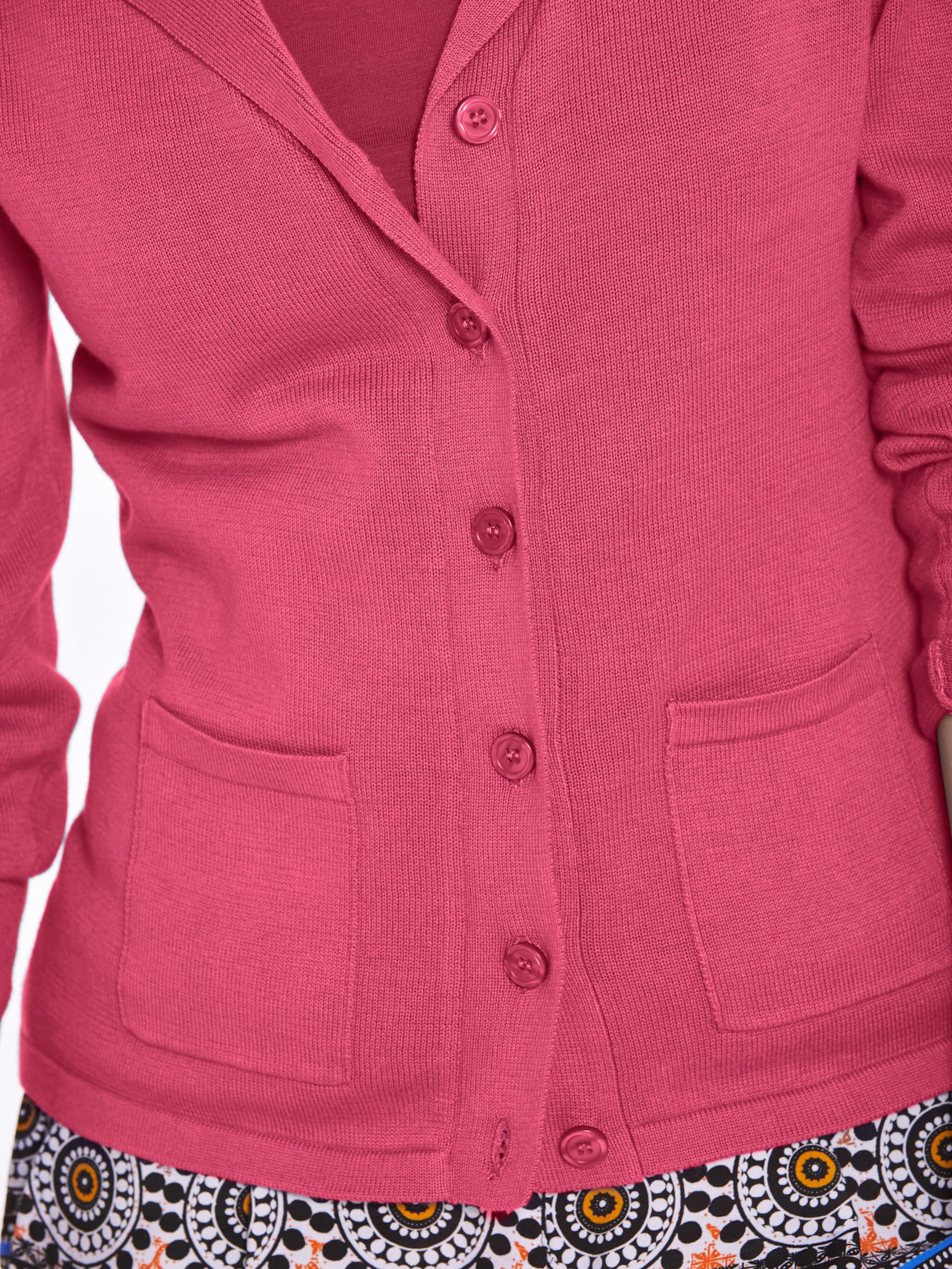 heine Feinstrickjacke in pink