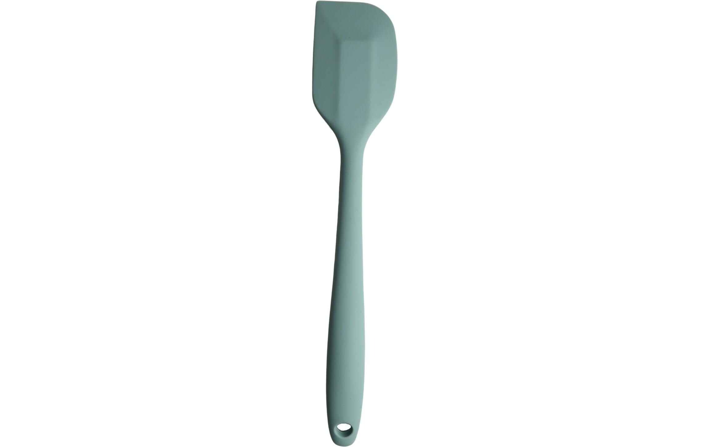 Teigschaber 27.5cm, GrünBlauer Teigschaber