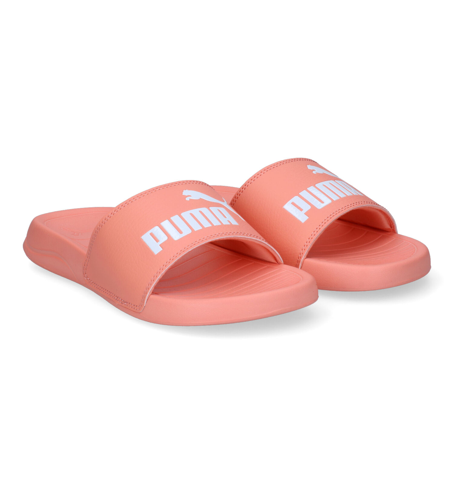 Badslippers oranje