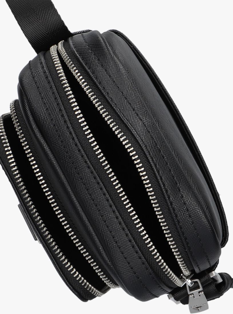 GUESS zwarte guess reportertas certosa sfno xbody dbl pocket