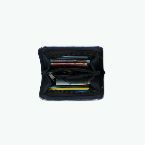 Portefeuille Medium Larissa bleu marine