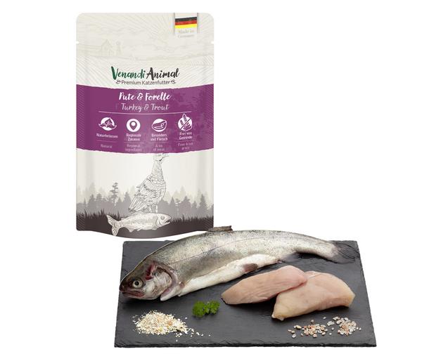 Venandi Animal Nassfutter für Katzen Adult,