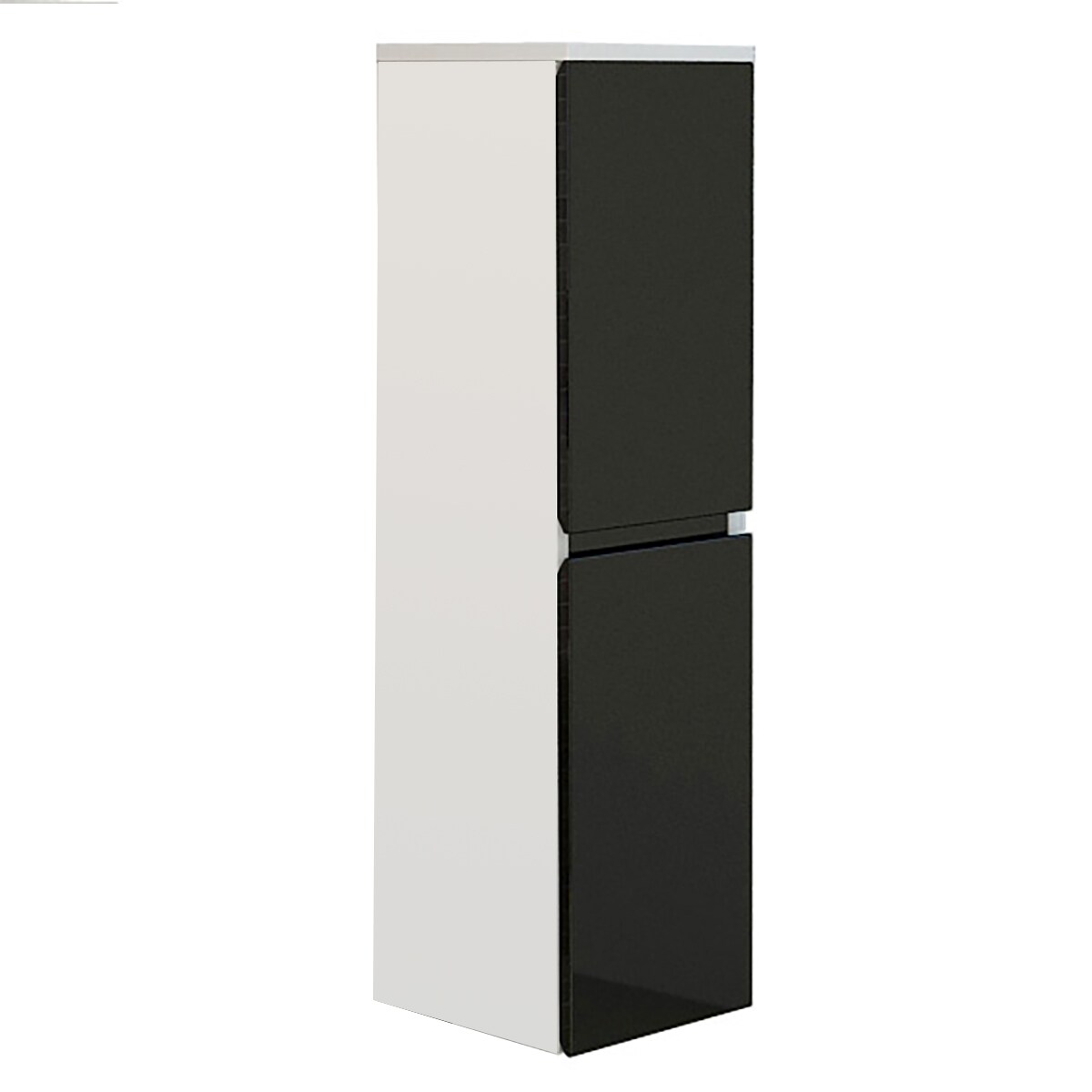 Jet-Line Badschrank AIGER schwarz Badmöbel Hängeschrank Bad Schrank