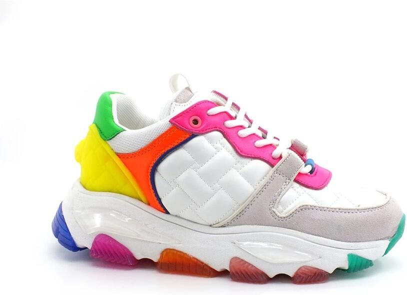 Kurt Geiger London Lettie Eagle Lage sneakers Leren Sneaker Dames Wit
