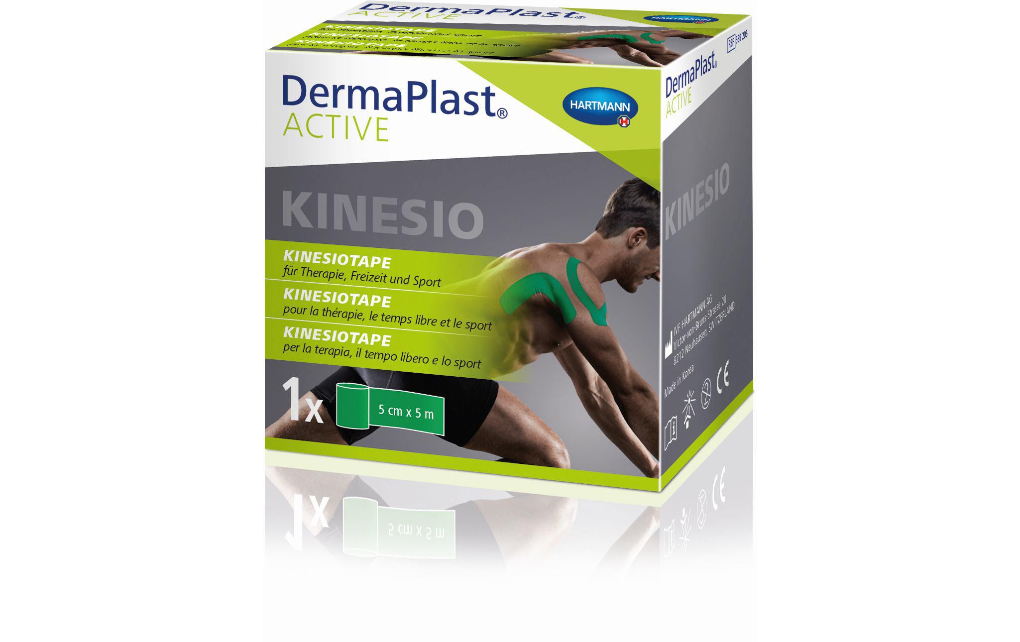 Active Kinesiotape grün 5 cm x 5 mGrünes Kinesiotape