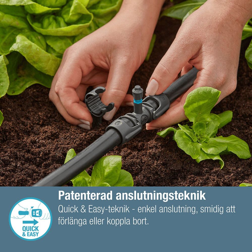 T-KOBLING GARDENA MICRO-DRIP-SYSTEM FESTE 1/2