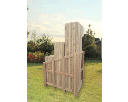 Plantenpaal 2,1x2,1x200 cm, lariks