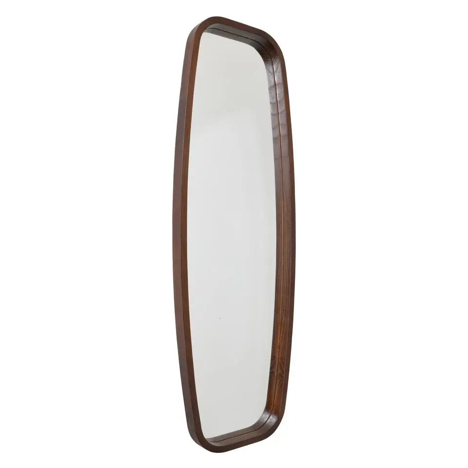 Fragix Wandspiegel Eva 40x120 Bruin hout
