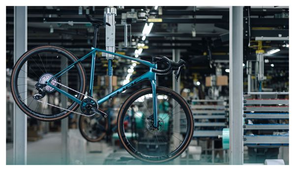 Vélo de Cyclocross Cube Cross Race C:68X SLT Sram Force XPLR eTap AXS 12V 700 mm Bleu Prizm